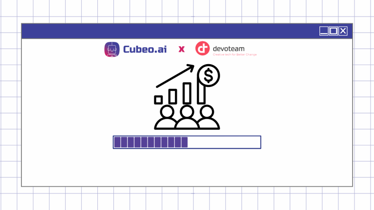 Graph showcasing increased sales with no-code AI agents for non-technical sales teams.